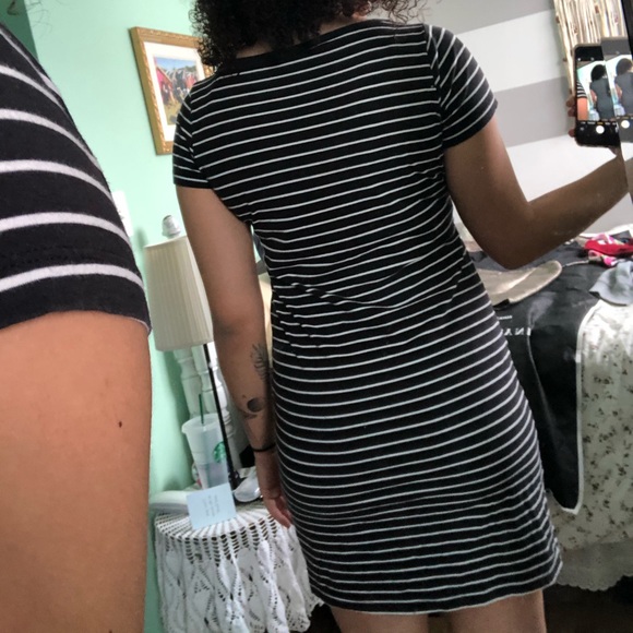 Stripped Dress - Picture 2 of 3